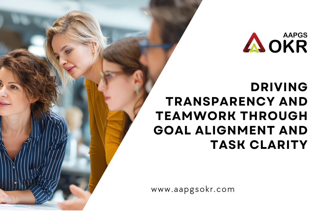 Driving transparency and teamwork through goal alignment and task clarity